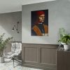 Leonardo da Vinci's The Portrait of a Musician Poster