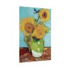 101894-172.jpg Vincent van Gogh's Vase with Three Sunflowers Poster