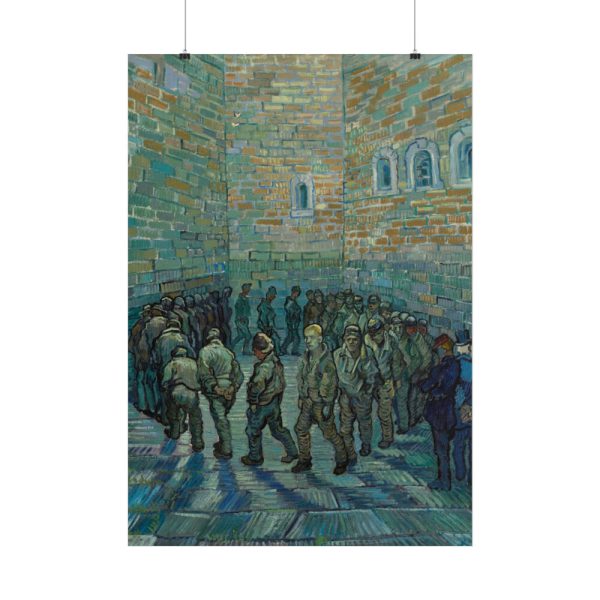 101894-176.jpg Vincent van Gogh's Prisoners Exercising Poster