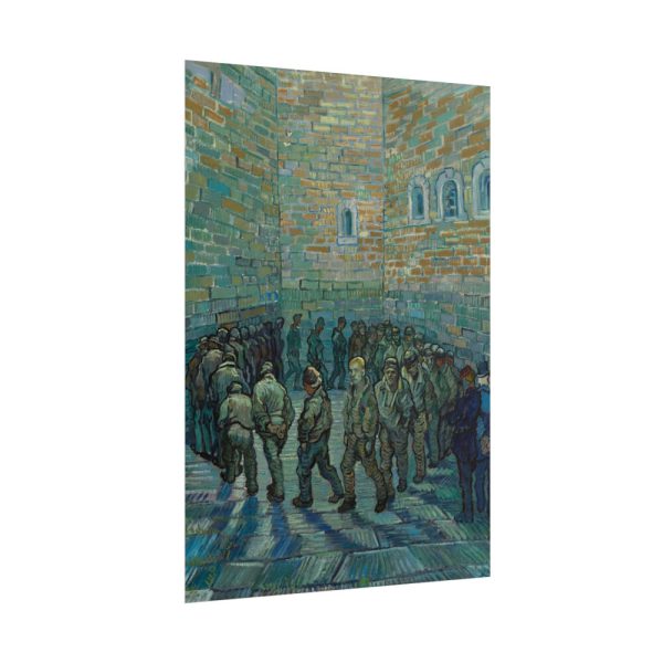 101894-177.jpg Vincent van Gogh's Prisoners Exercising Poster