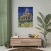 101894-183.jpg Vincent van Gogh's The Church at Auvers Poster