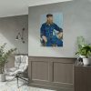 Vincent van Gogh's Portrait of the Postman Joseph Roulin Poster
