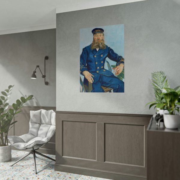 Vincent van Gogh's Portrait of the Postman Joseph Roulin Poster