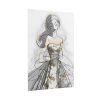 Woman With Long, Flowing Hair Poster