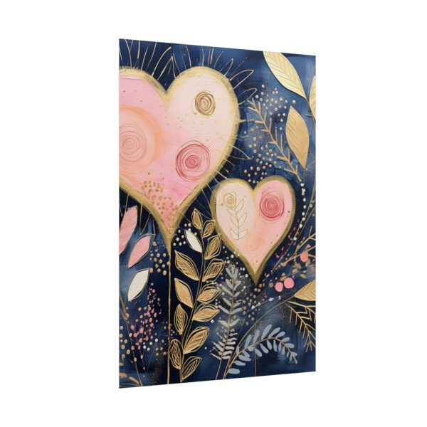Boho Valentine Art Poster