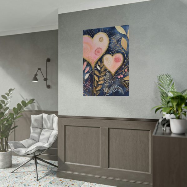 Boho Valentine Art Poster
