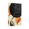 101894-42.jpg Boho Leaves Abstract Woman Poster