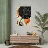 101894-43.jpg Boho Leaves Abstract Woman Poster