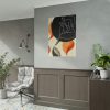 101894-44.jpg Boho Leaves Abstract Woman Poster