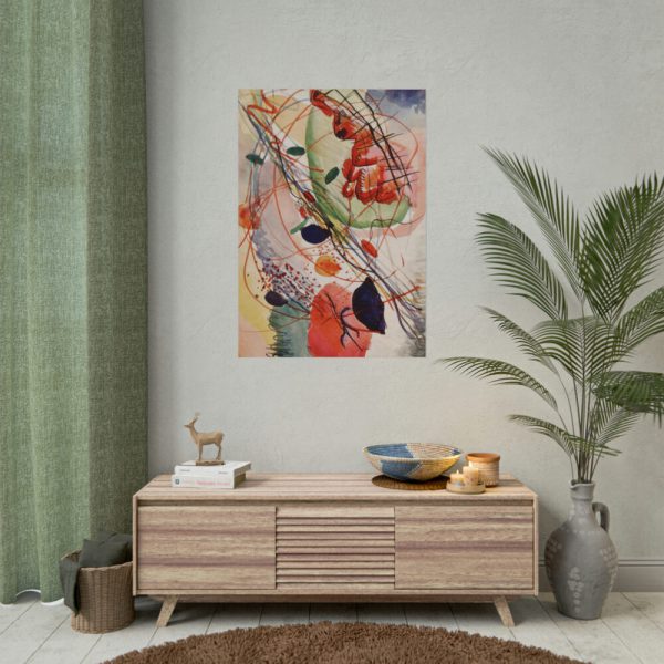 101894-53.jpg Aquarell by Wassily Kandinsky Poster