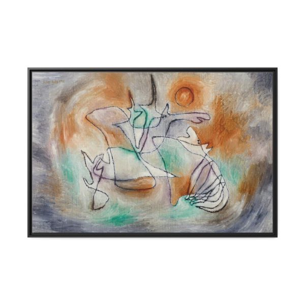 88289-1.jpg Howling Dog (1928) by Paul Klee Framed Canvas