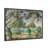 Bois de la Chaise by Pierre-Auguste Renoir Framed Canvas