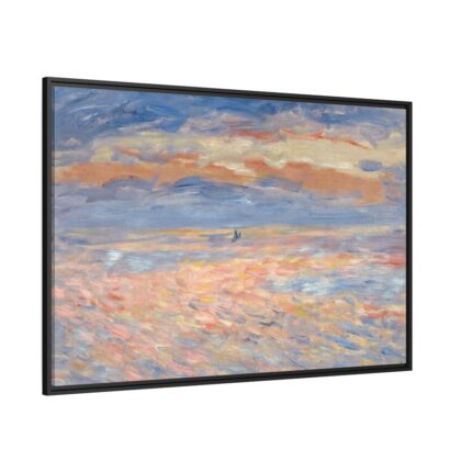 Pierre-Auguste Renoir's Sunset Framed Canvas