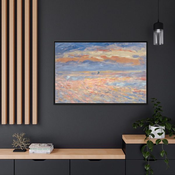 88289-109.jpg Pierre-Auguste Renoir's Sunset Framed Canvas
