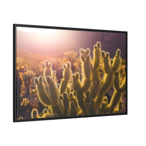 88289-135.jpg Landscape of Cactus Framed Canvas