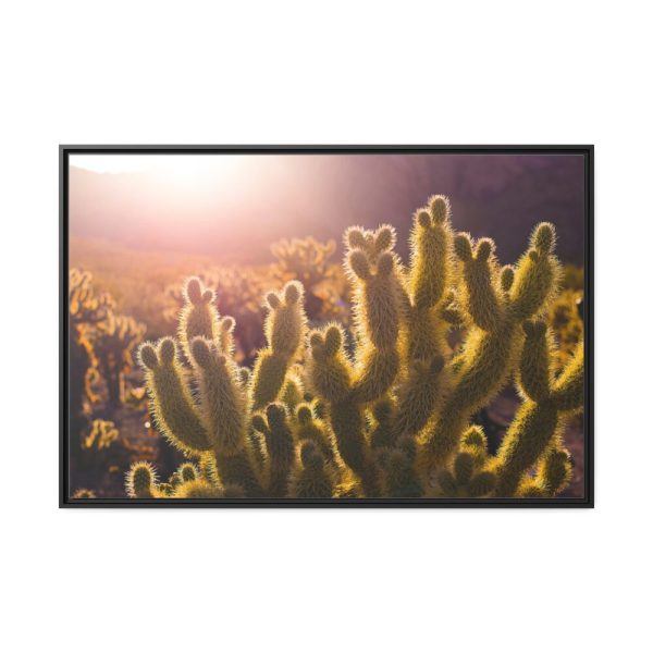 88289-136.jpg Landscape of Cactus Framed Canvas