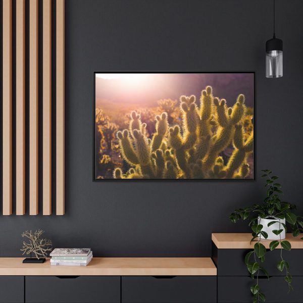 88289-139.jpg Landscape of Cactus Framed Canvas