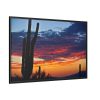 88289-140.jpg Cactus Sunrise Desert Framed Canvas