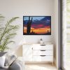 88289-143.jpg Cactus Sunrise Desert Framed Canvas