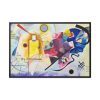 Yellow-Red-Blue by Wassily Kandinsky Framed Canvas