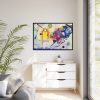 Yellow-Red-Blue by Wassily Kandinsky Framed Canvas