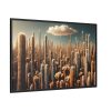 88289-180.jpg Forest of Tall Cactus Plants Framed Canvas