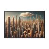 88289-181.jpg Forest of Tall Cactus Plants Framed Canvas