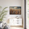 88289-183.jpg Forest of Tall Cactus Plants Framed Canvas