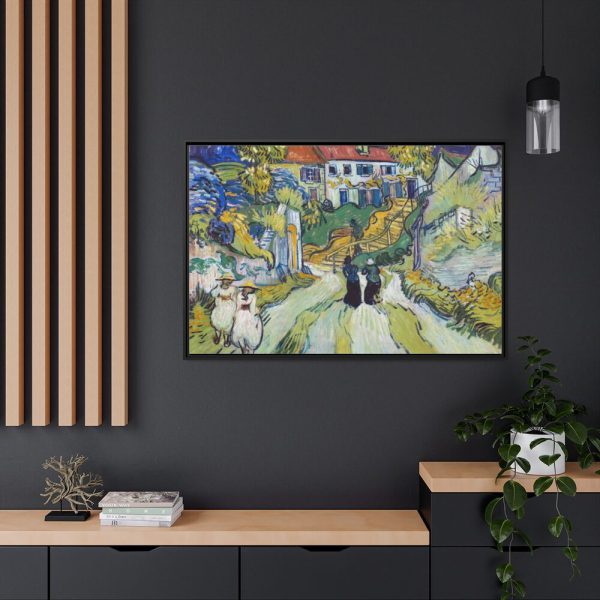 88289-204.jpg Vincent van Gogh's Stairway at Auvers Framed Canvas