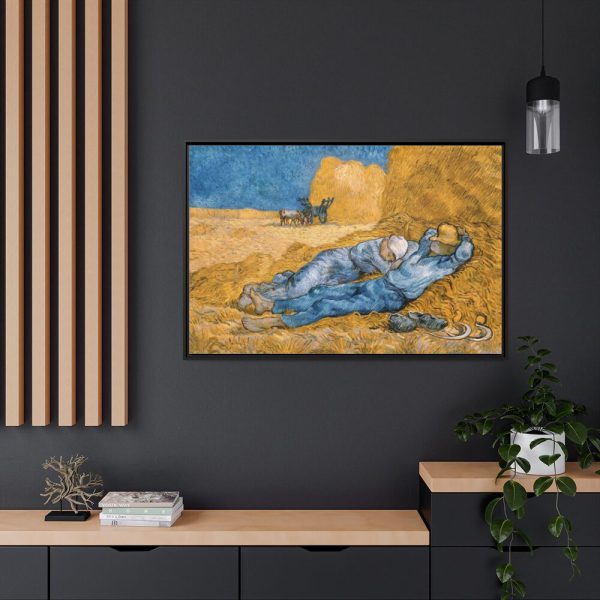 88289-214.jpg Vincent van Gogh's The Siesta Framed Canvas