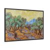 Vincent van Gogh's Olive Trees Framed Canvas