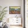 Vincent van Gogh's Olive Trees Framed Canvas
