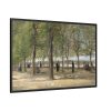 88289-225.jpg Vincent van Gogh's Terrace in the Luxembourg Gardens Framed Canvas
