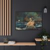 88289-249.jpg A Good Shot, Adirondacks by Winslow Homer Framed Canvas