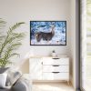 88289-253.jpg Deer In The Forest Framed Canvas