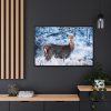 88289-254.jpg Deer In The Forest Framed Canvas