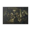 Vincent van Gogh's The Potato Eaters Framed Canvas