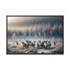 88289-281.jpg Reindeer in a Snowy Landscape Framed Canvas