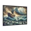 88289-295.jpg Historical Dramatic Sea Scene Framed Canvas
