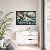 88289-298.jpg Historical Dramatic Sea Scene Framed Canvas