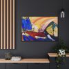 88289-34.jpg Painting with Troika by Wassily Kandinsky Framed Canvas