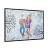 Love Story Framed Canvas