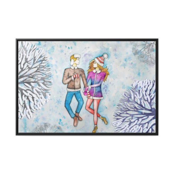 Love Story Framed Canvas