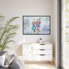 Love Story Framed Canvas