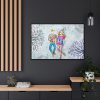Love Story Framed Canvas