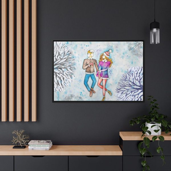 Love Story Framed Canvas