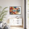 88289-58.jpg Boho Vibrant and Colorful Composition Framed Canvas