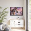 88289-73.jpg Horse Farm Portrait Framed Canvas