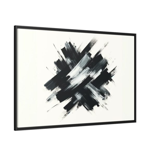 88289-75.jpg Boho Style of Grey Circle Framed Canvas