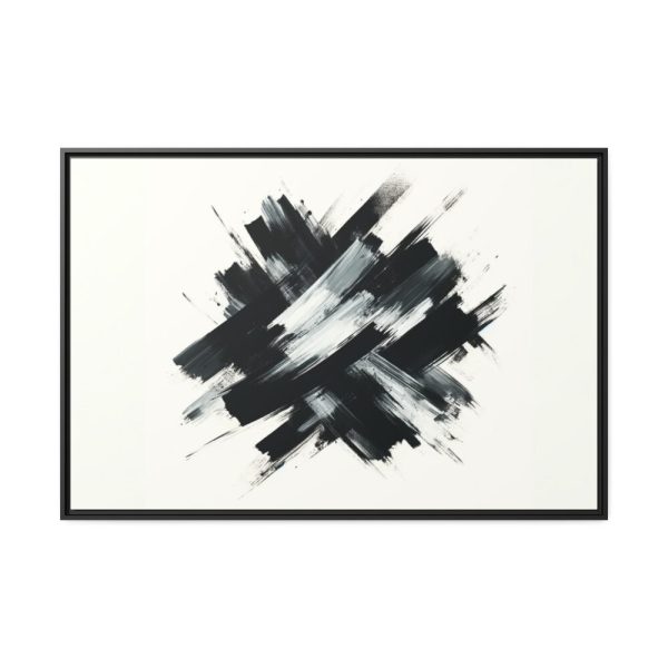 88289-76.jpg Boho Style of Grey Circle Framed Canvas